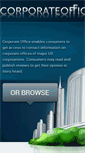 Mobile Screenshot of corporateoffice.com